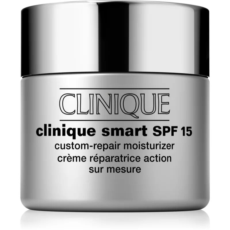 Clinique Smart™ SPF 15 Custom-Repair Moisturizer Anti-Wrinkle Moisturising Day Cream for Dry and Combination Skin SPF 15 75 ml
