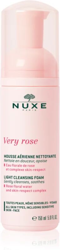 Nuxe Very Rose Gentle Cleansing Foam for All Skin Types 150 ml