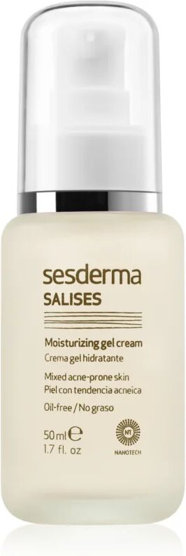 Sesderma Salises Moisturizing Gel Cream For Oily Acne - Prone Skin 50 ml