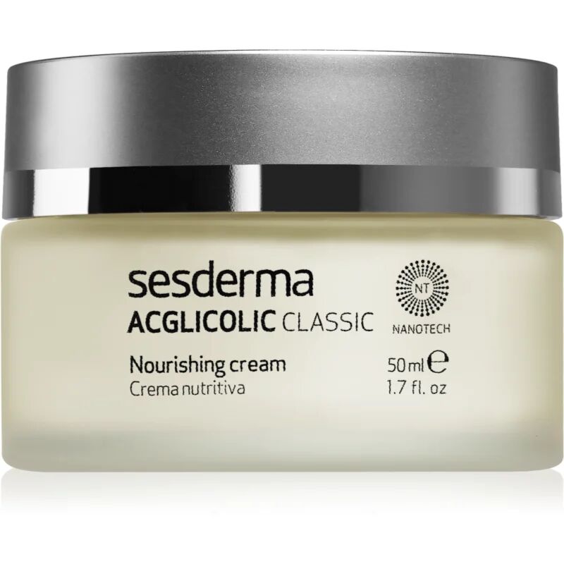 Sesderma Acglicolic Classic Facial Nourishing Rejuvenating Cream for Dry and Very Dry Skin 50 ml