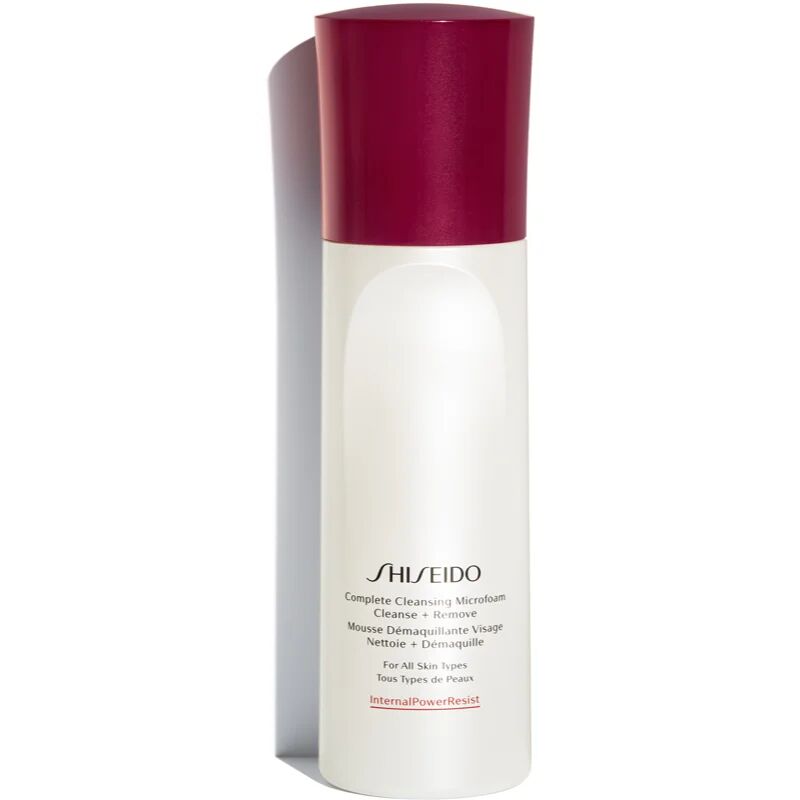 Shiseido Generic Skincare Complete Cleansing Micro Foam Cleansing Makeup Removing Foam with Moisturizing Effect 180 ml