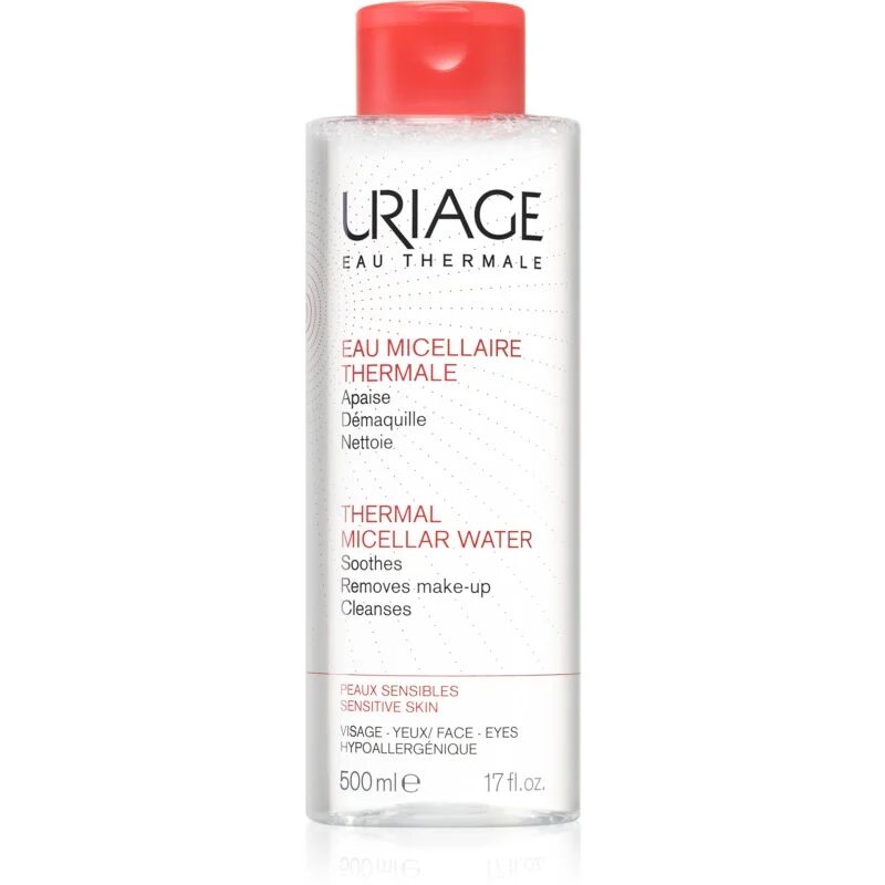 Uriage Hygiène Thermal Micellar Water - Sensitive Skin Micellar Cleansing Water for Sensitive Skin 500 ml
