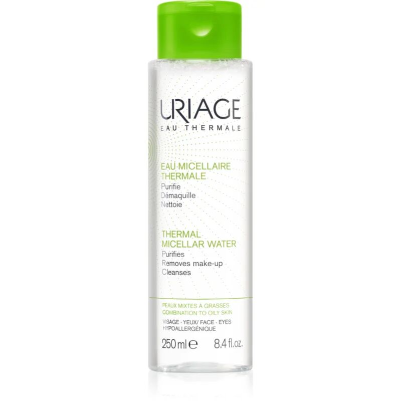 Uriage Hygiène Thermal Micellar Water - Combination to Oily Skin Micellar Cleansing Water for Oily and Combination Skin 250 ml