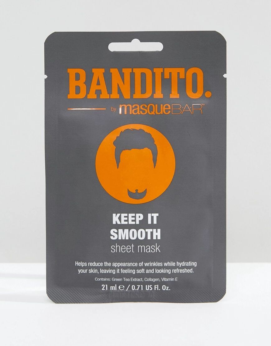 MasqueBAR Bandito Bandito Keep it Smooth Sheet Mask-No colour  - Size: No Size