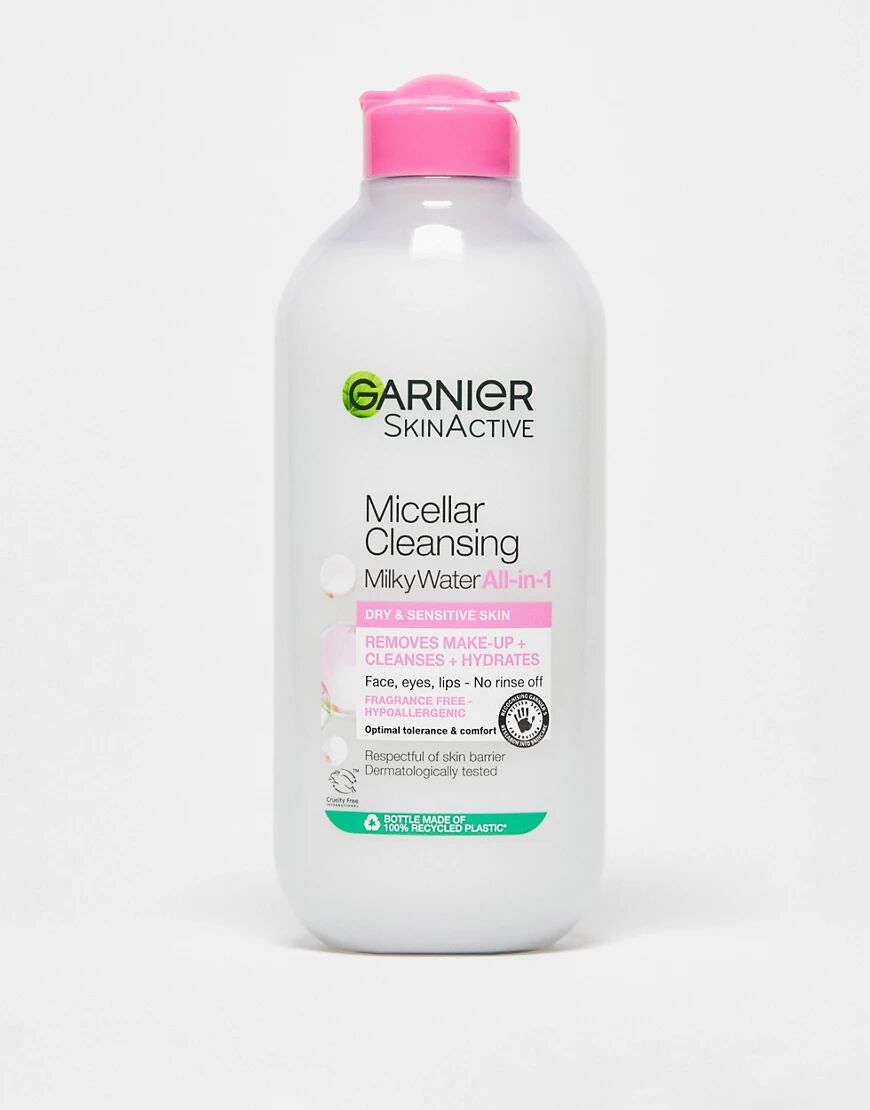Garnier Micellar Cleansing Milky Water Dry Skin 400ml RRP £6.99-No colour  - Size: No Size