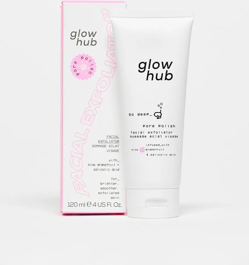 Glow Hub Pore Polish Facial Exfoliator-Clear  - Size: No Size