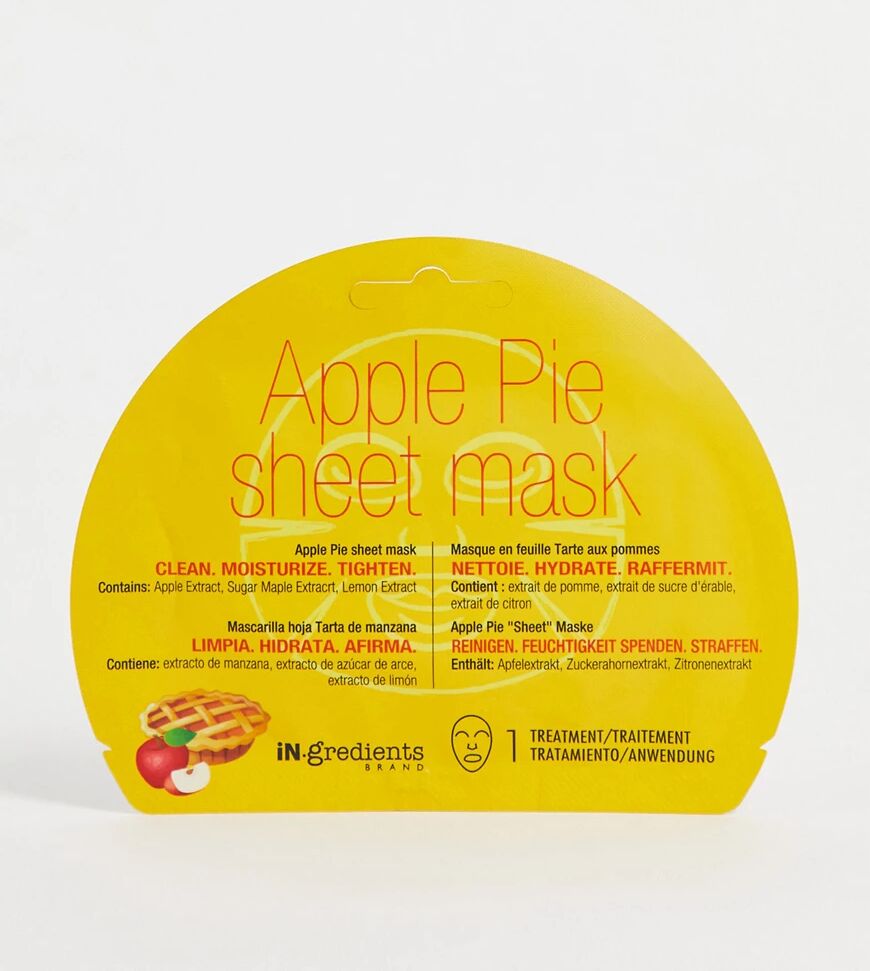 MasqueBAR iN.gredients Apple Pie Sheet Mask-No colour  - Size: No Size