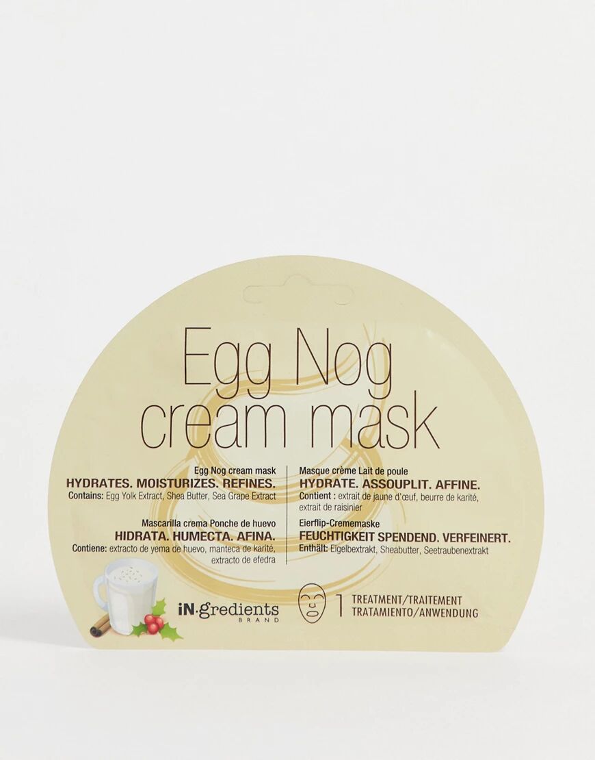 MasqueBAR iN.gredients Egg Nog Cream Mask-No colour  - Size: No Size