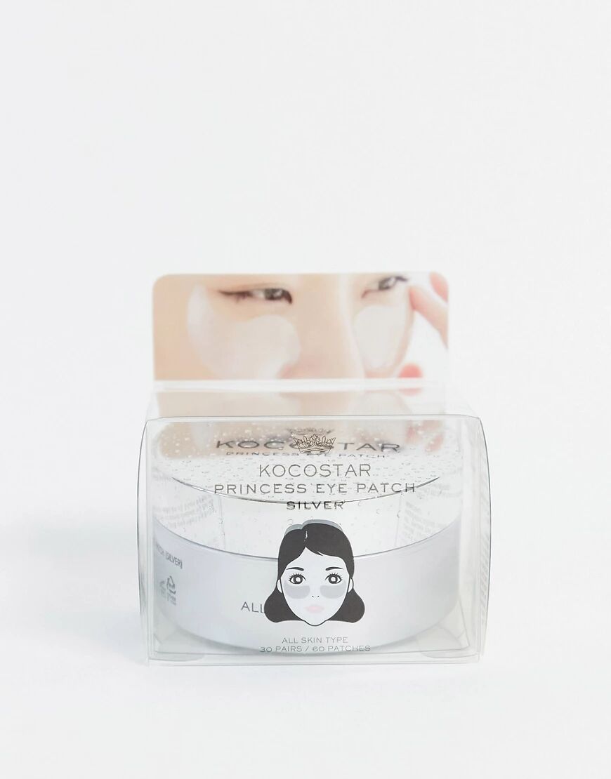 Kocostar Princess Eye Mask Silver x 30 Pairs SAVE 75%-No colour  - Size: No Size