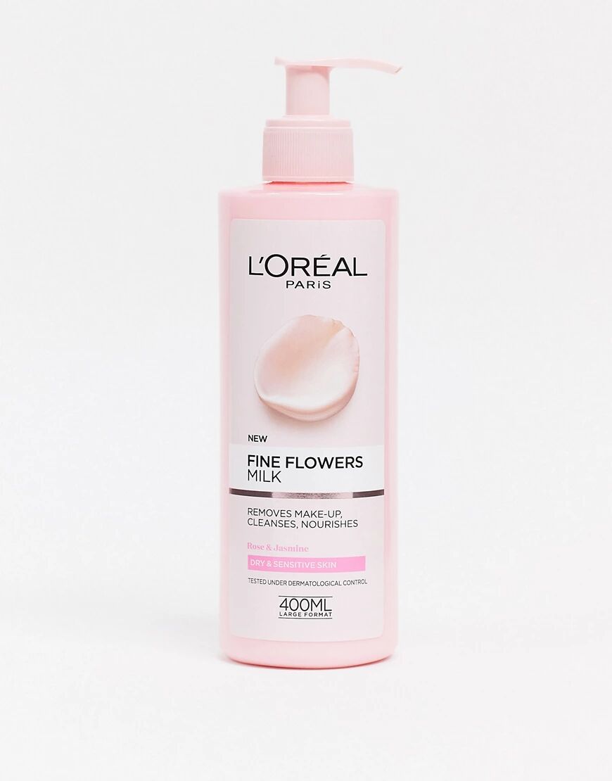 Loreal L'Oreal Paris Fine Flowers Cleansing Milk Makeup Remover-No colour  - Size: No Size