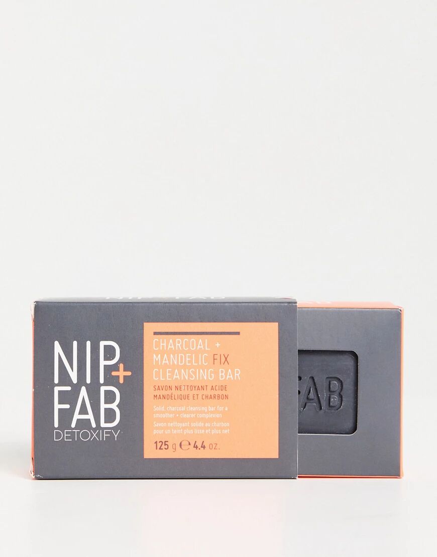 NIP+FAB Charcoal and Mandelic Acid Fix Cleansing Bar-No colour  - Size: No Size