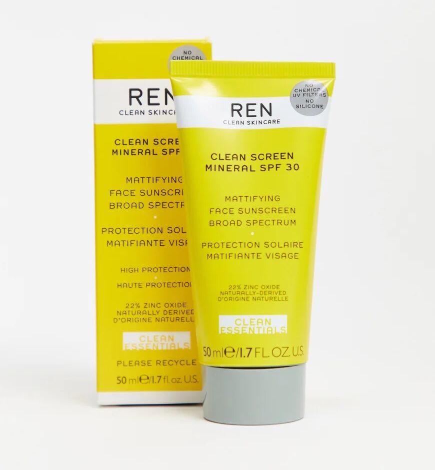 REN Clean Skincare Clean Screen Mineral SPF 30 50ml-No colour  - Size: No Size