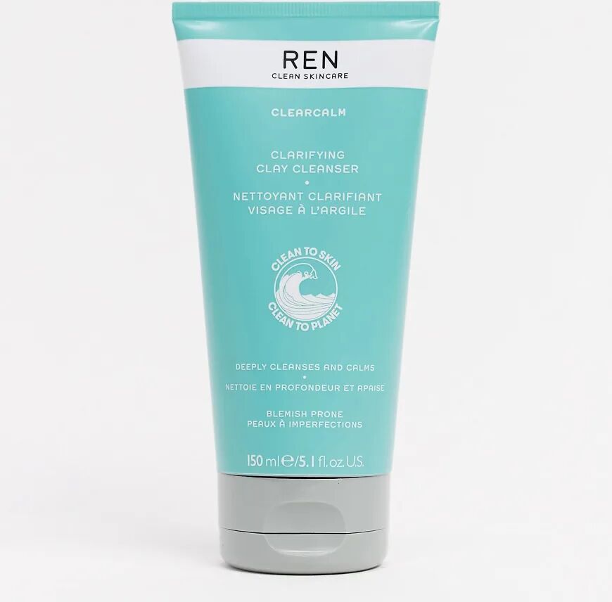 REN Clean Skincare Clearcalm 3 Clarifying Clay Cleanser 150ml  - Size: No Size