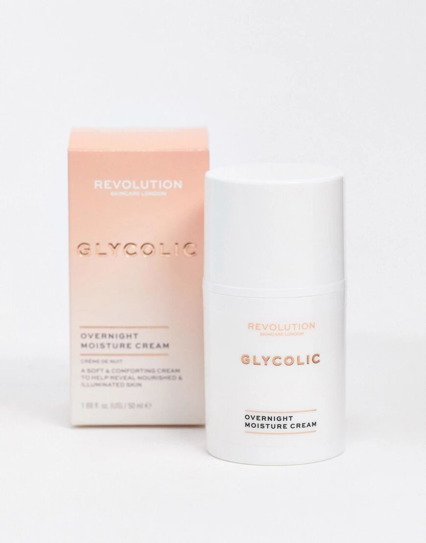 Revolution Skincare Glycolic Acid Glow Overnight Cream-No colour  - Size: No Size