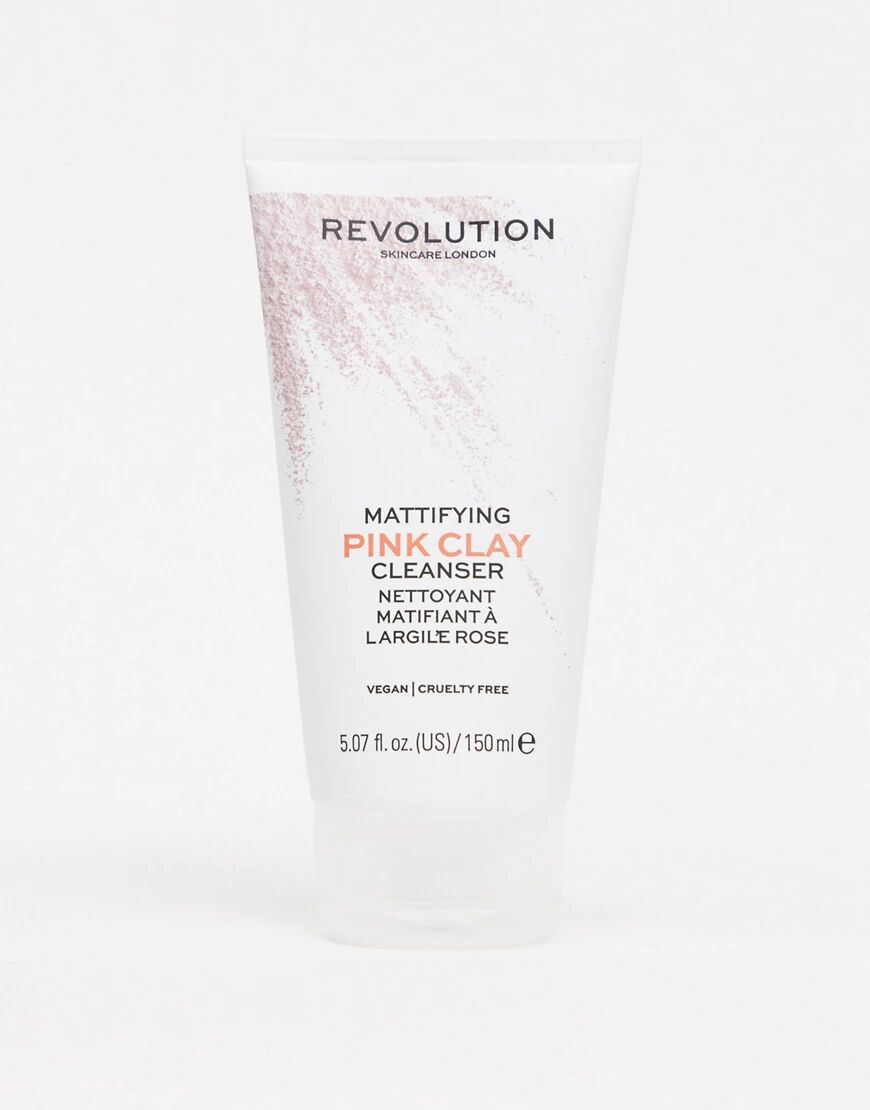 Revolution Skincare Mattifying Pink Clay Cleanser-No colour  - Size: No Size