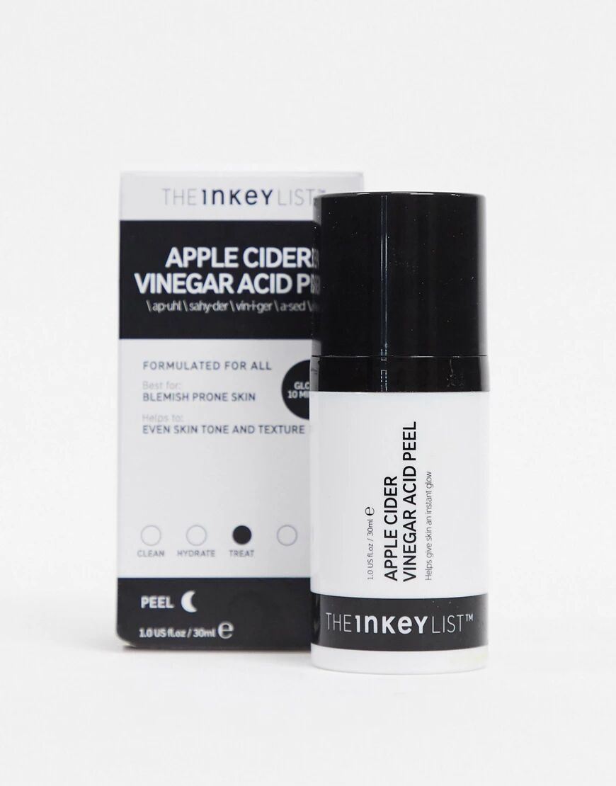 The INKEY List AHA and Apple Cider Vinegar Brightening Peel 30ml-No colour  - Size: No Size