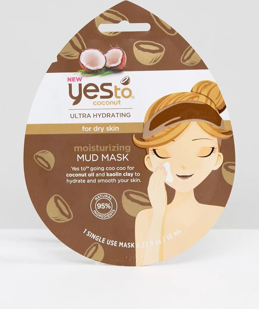 Yes To Coconut Ultra Hydrating Moisturising Mud Mask-No colour  - Size: No Size