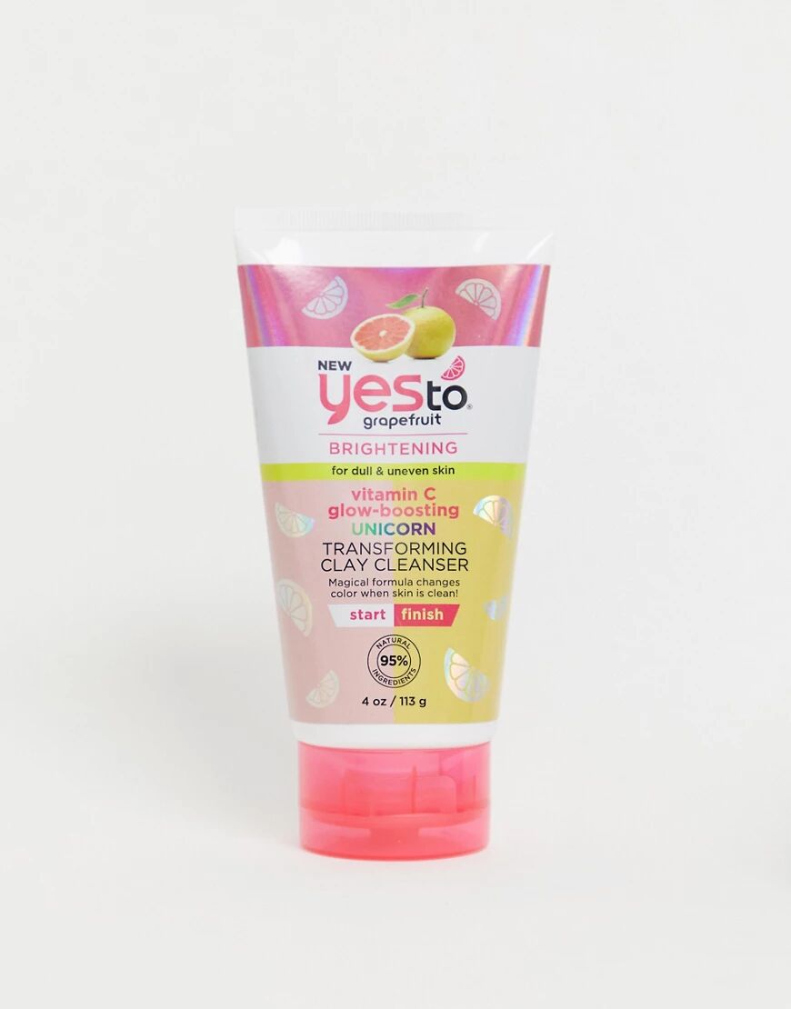 Yes To Grapefruit Vitamin C Glow Boosting Unicorn Transforming Clay Cleanser-No colour  - Size: No Size