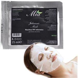 Mia Cosmetici Maschera Viso Imbevuta In Tnt Con Acido Jaluronico E Ginseng