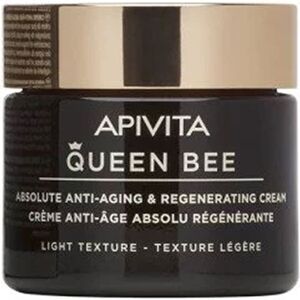 Apivita Queen Bee - Crema Anti Età Assoluta e Rigenerante Texture Leggera, 50ml