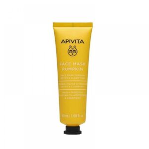 Apivita Face Mask - Maschera Viso Detossinante e Schiarente con Zucca, 50ml