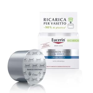 Eucerin Hyaluron Filler - +3x Effect Crema Giorno SPF15 Ricarica, 50ml