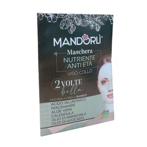 Vita Regularis Mandorlì - Maschera Nutriente Anti-Età in Fibra di Bamboo, 25ml