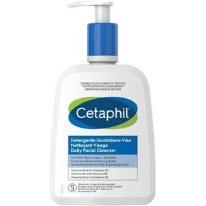 Cetaphil Detergente Quotidiano Viso Pelle Mista Grassa Sensibile, 237ml