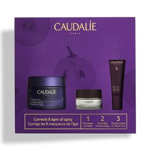 Caudalie Premier Cru - Cofanetto Crema Ricca 50ml + Crema 15ml + Crema Occhi 5ml