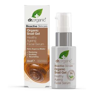 Dr. Organic Limited Dr. Organic Snail Gel - Siero Viso Gel Tonificante e Anti-Invecchiamento, 30ml