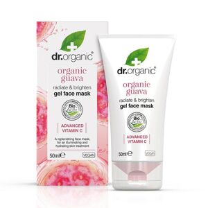 Dr. Organic Guava - Radiate & Brighten Gel Face Mask Maschera Viso Gel, 50ml