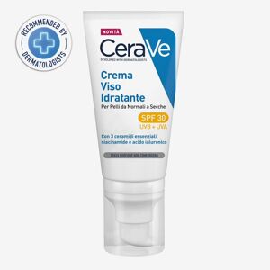 CeraVe Crema Viso Idratante SPF30 24 Ore con Acido Ialuronico, 52ml