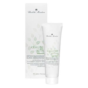 Charlotte Meentzen Kräutervital Maschera rinfrescante cetriolo-menta acquatica 30 ml