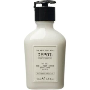 Depot No. 402 Pre Post shave Emollient Fluid prima e dopo la barba, 50ml