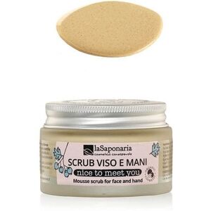 LA SAPONARIA Scrub Mousse Viso e Mani 45 Ml Nice To Meet You