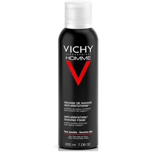 VICHY Homme Schiuma Barba Uomo Pelle Sensibile 200 Ml