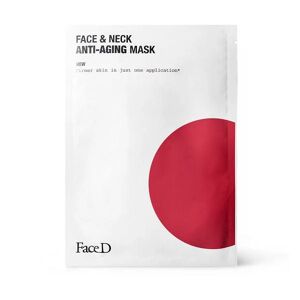 FACED Maschera Anti-età Viso e Collo 1 Pezzo