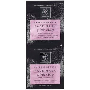 APIVITA Express Pink Clay 2 X 8 Ml