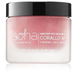 SOHA SARDINIA Maschera Viso Rassodante Corallo Ai3 Vasetto 50 Ml