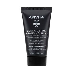 APIVITA Face Cleansing Mini Gel Detergente Nero Viso & Occhi 50 Ml