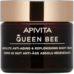 APIVITA Queen Bee Crema Notte Anti-età Assoluta & Rimpolpante 50 Ml