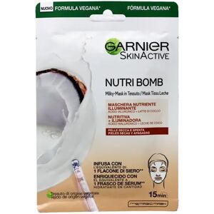 Garnier SkinActive Nutri Bomb Maschera Viso Monouso Nutriente Illuminante Per Pelle Secca E Spenta 28 gr