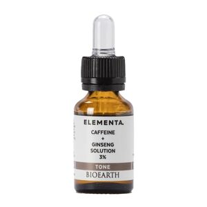 Bioearth Elementa Caffeina + Estratto Di Ginseng 3% Antiage Viso 15ml