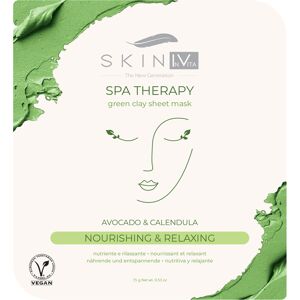 Skin Iv Maschera Viso Argilla Verde Nutriente E Rilassante 15g