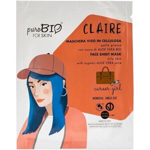 Purobio For Skin Claire Career Girl Maschera Viso In Tessuto 15ml