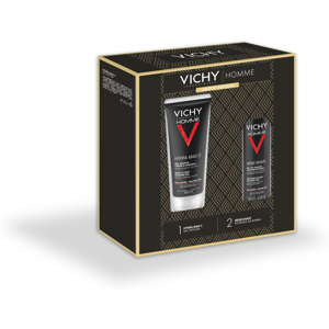 Vichy Cofanetto Uomo Gel Doccia 200ml + Schiuma Da Barba 200ml