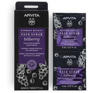 Apivita Scrub Viso Illuminante 2x8ml