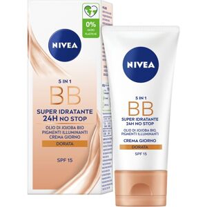 Nivea Essentials Bb Super Idratante + Uniformante Crema Giorno Spf15 Dorata 50ml