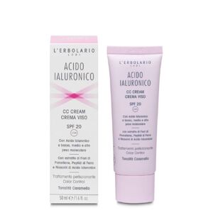 L'erbolario Acido Ialuronico Cc Cream Caramello Spf20 50ml