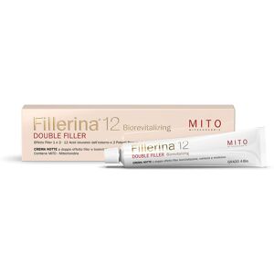 Fillerina 12 Mito Biorevitalizing Double Filler Crema Notte Viso Grado 4 Bio 50ml